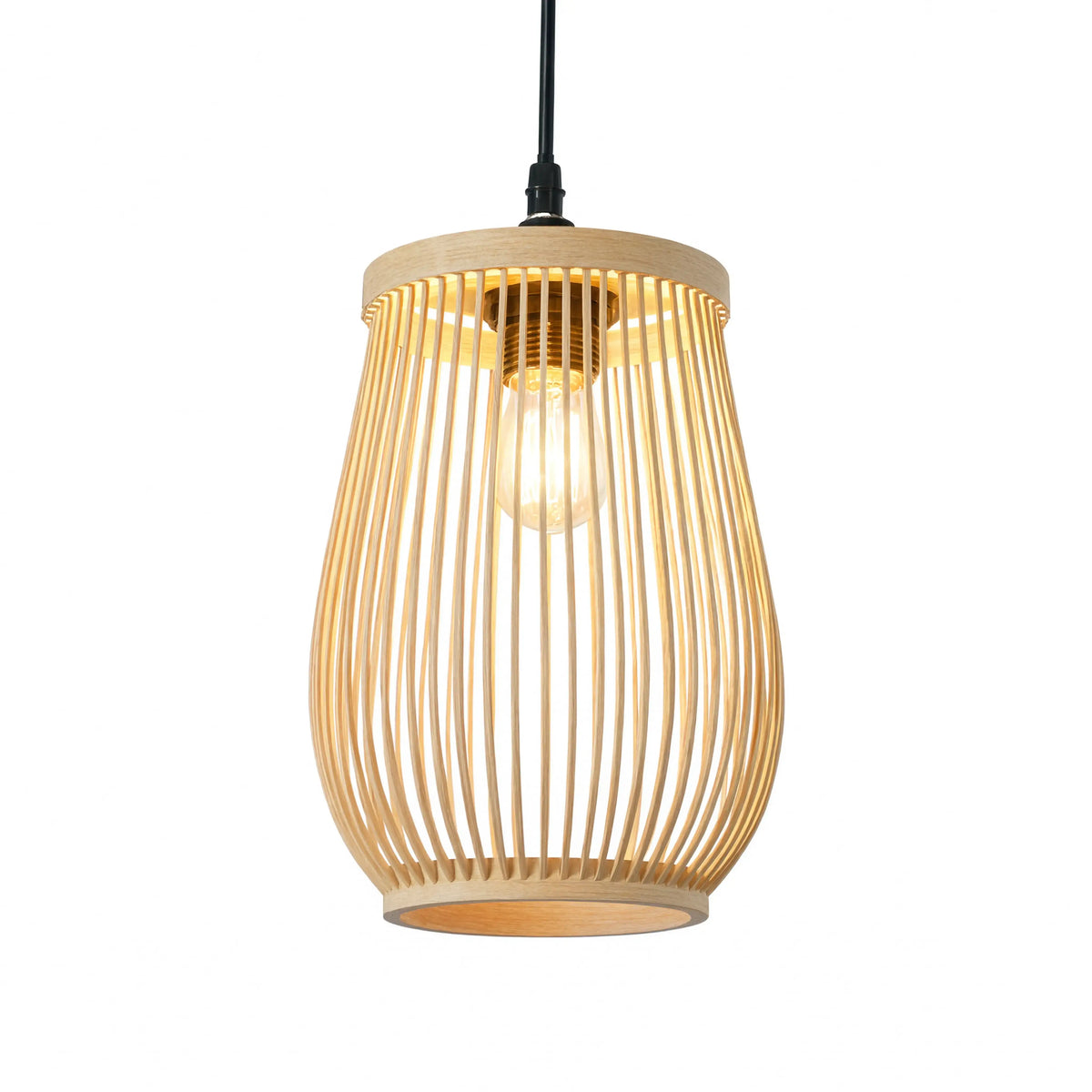 Anafi rattan amphora pendant light