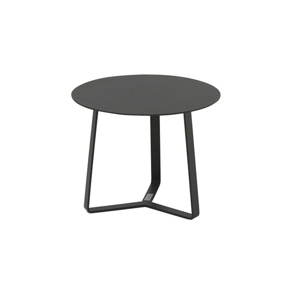 Kassy black folding aluminum sling chair