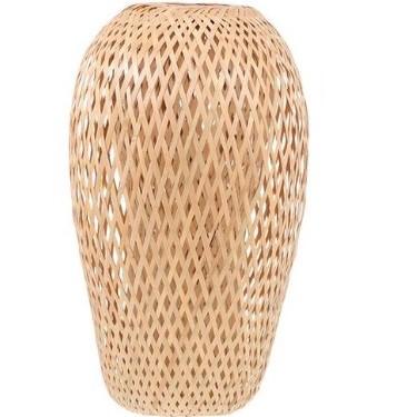 Handwoven natural rattan lantern lamp shade