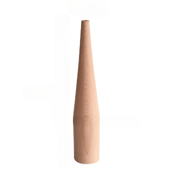 Tall spindle-shaped modern bamboo vase