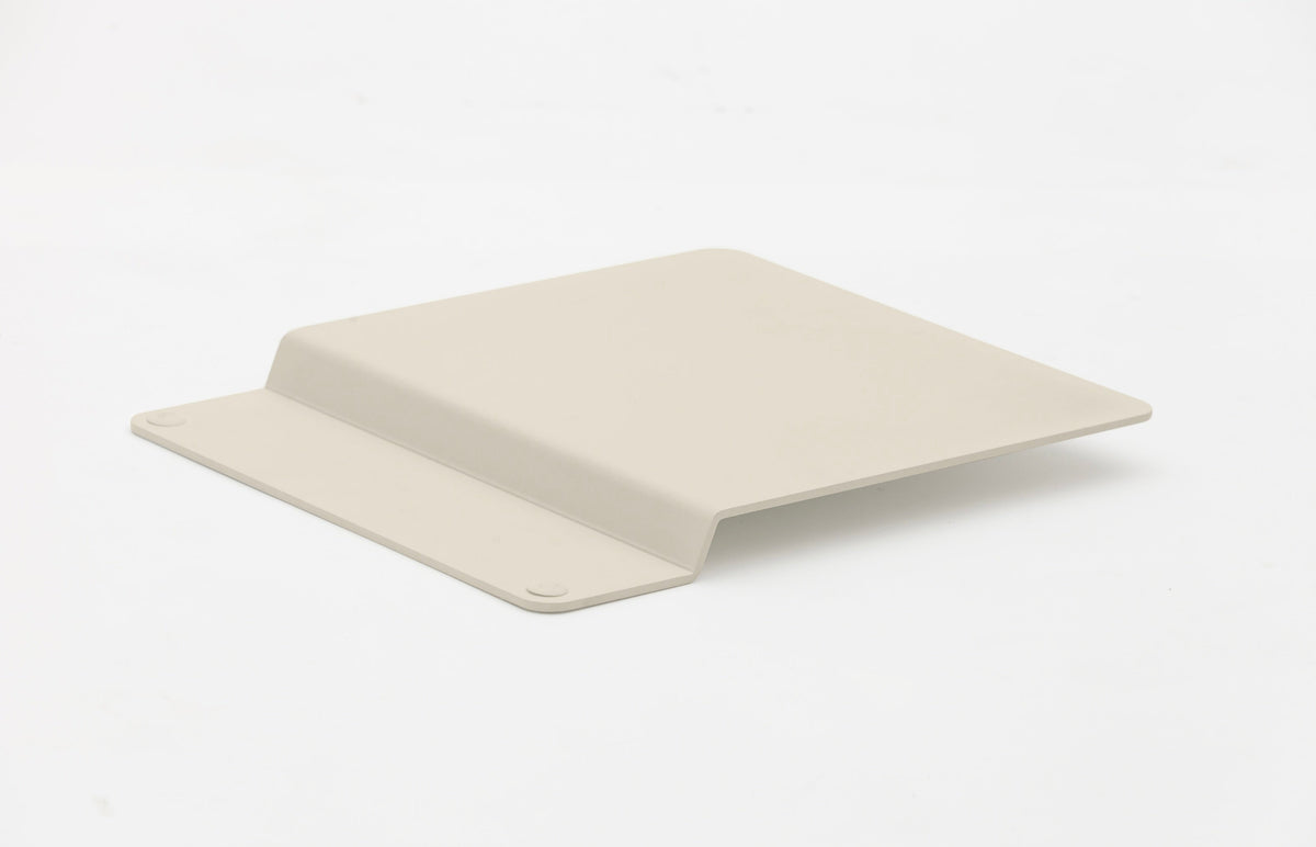 Small tray for the Niri beige aluminum double chaise lounge – another view