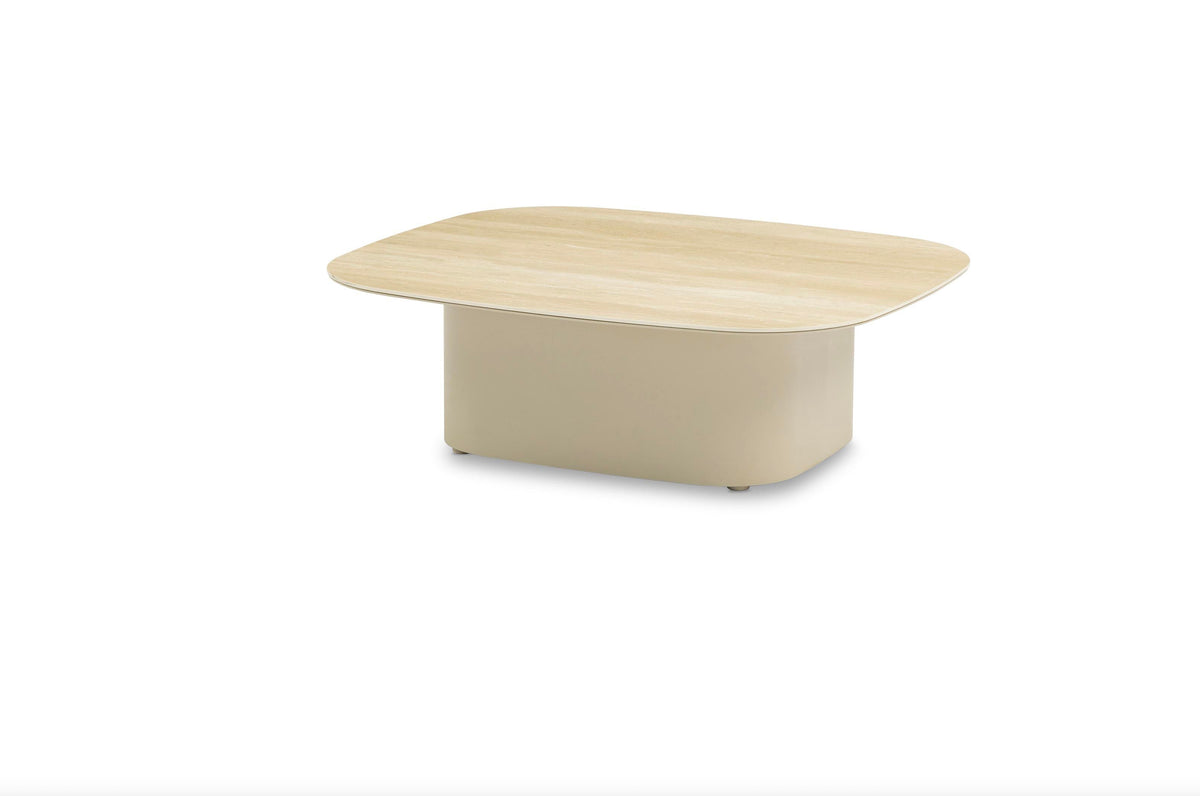 Camille 3-seat aluminum outdoor sofa that converts to a lounger – another view (2)