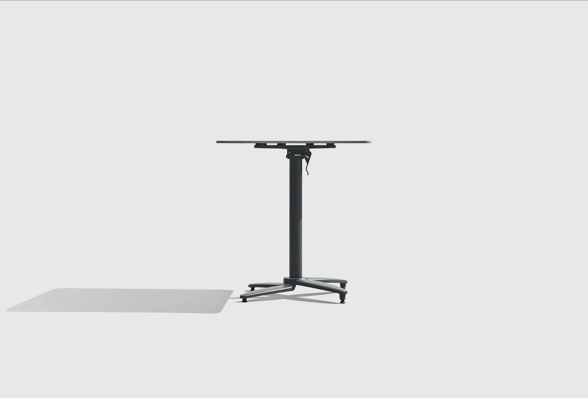 Sarran square aluminum bistro table