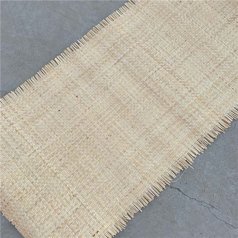 Crossed weave rattan cane webbing roll – close-up detail (3)