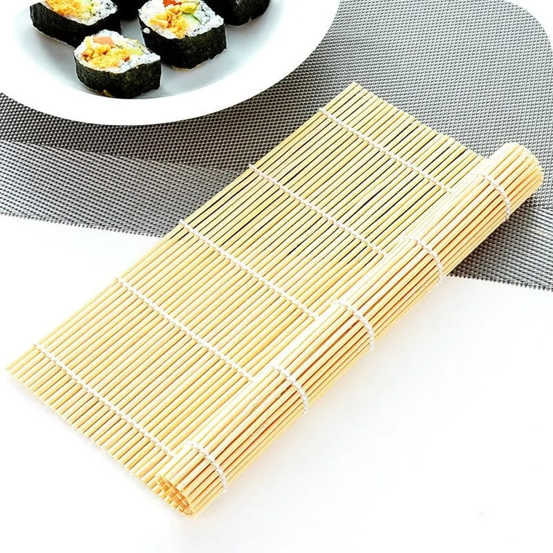 Non-slip bamboo slat placemat – another view