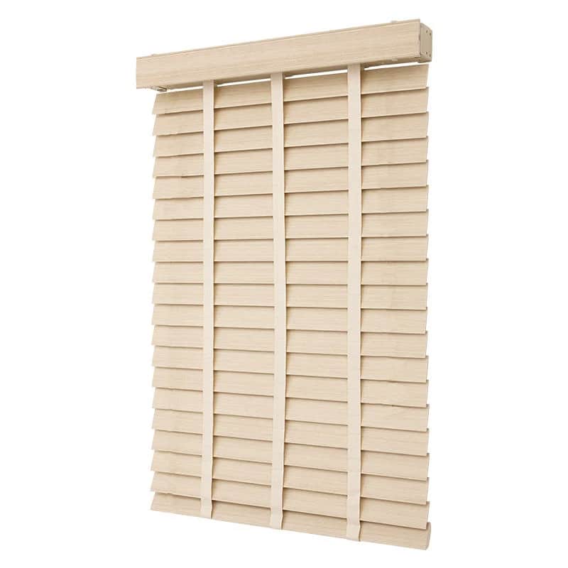 Custom-size hand-woven bamboo blind