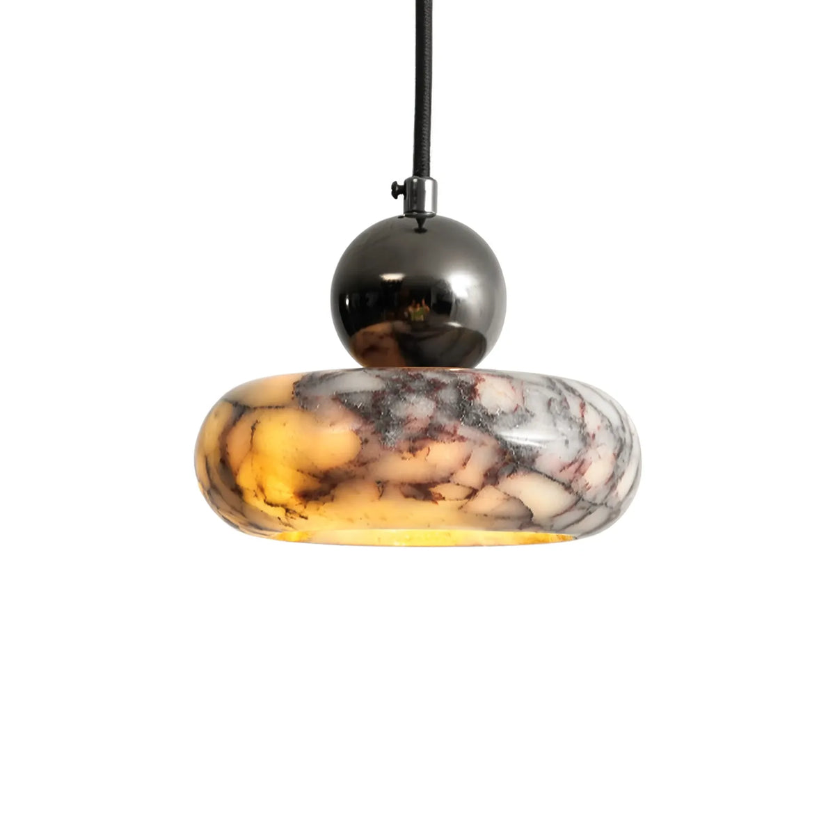Métaponte marble pebble pendant light