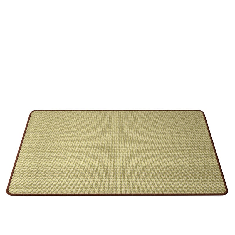 Thick rattan summer tatami mat – green variant